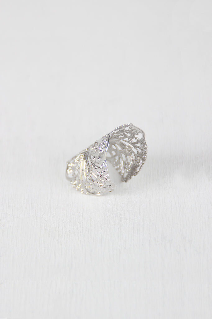 Filigree Cuff Ring