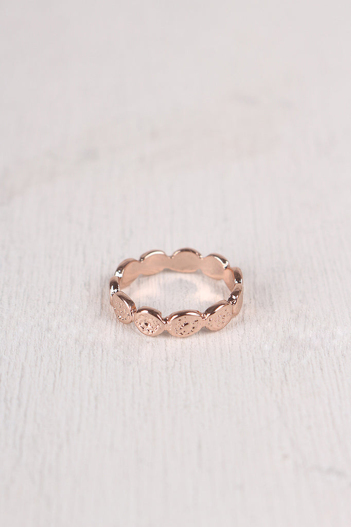 Multi Colored Triple Ring Set