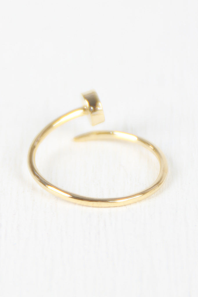 Nailed It Rhinestone Ring