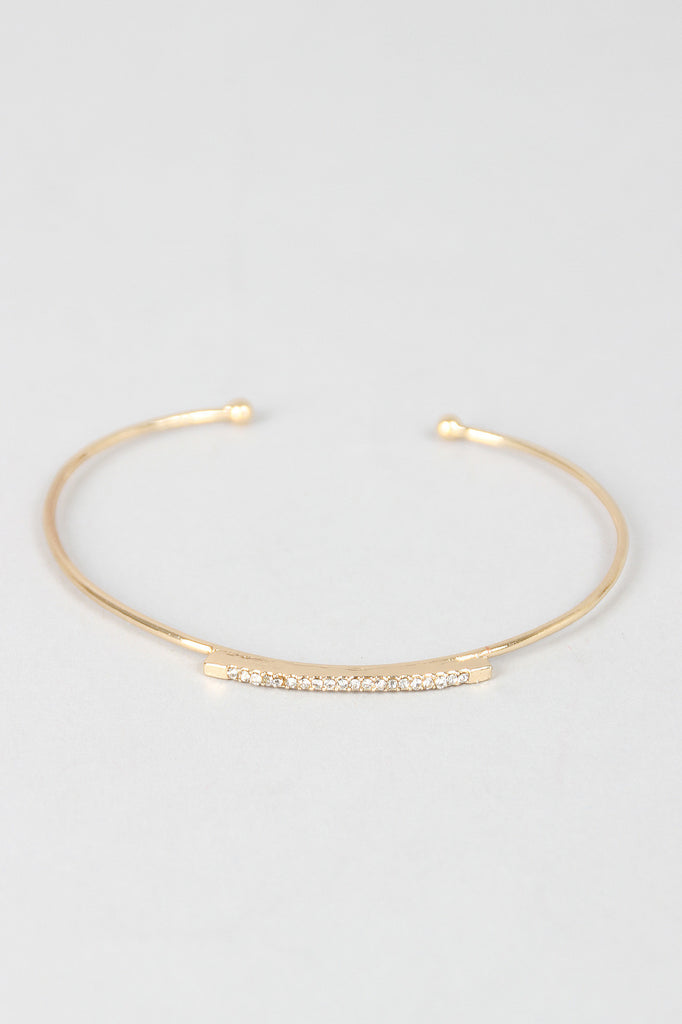 Rhinestone Accent Watch and Bracelet Set