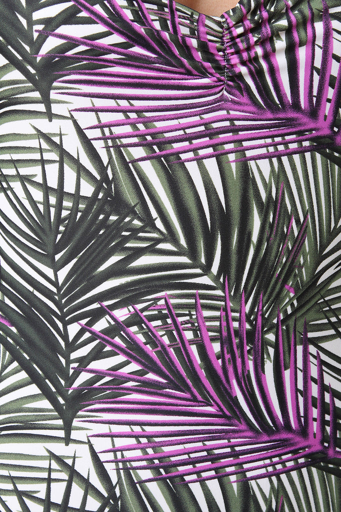 Sweetheart Ruched Halter One Piece Swimsuit