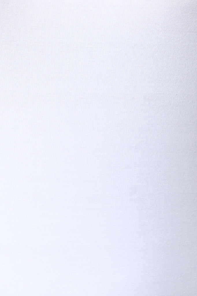 Sharkbite Beaded Necklace Jersey Knit Dress