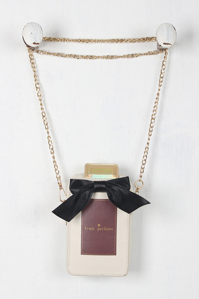 Fruit Perfume Bow Crossbody Bag