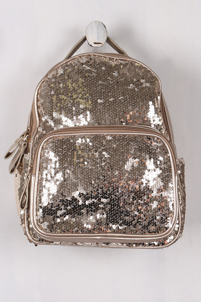Dazzling Sequin Mini Backpack