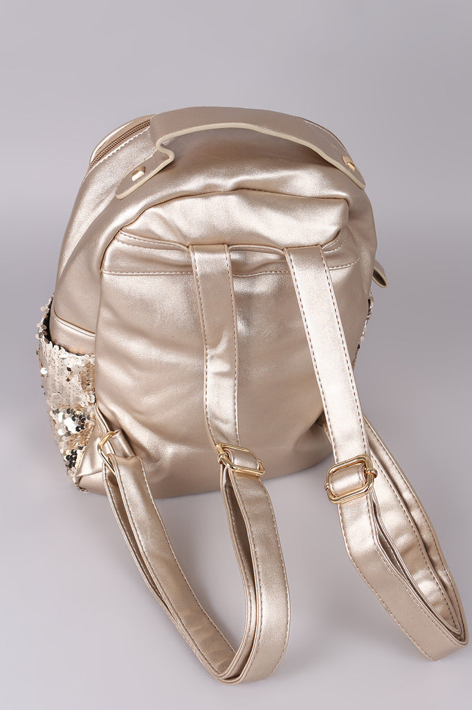 Dazzling Sequin Mini Backpack