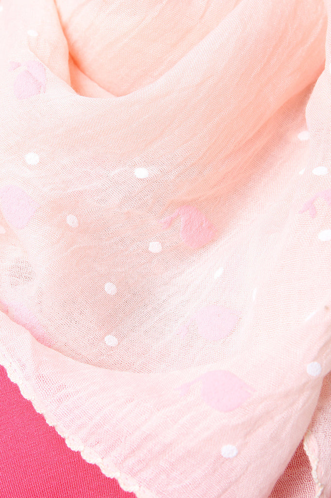 Polka Dot Whale Lightweight Scarf