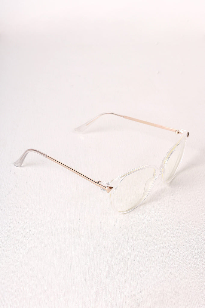 Classic Clear Lens Round Glasses