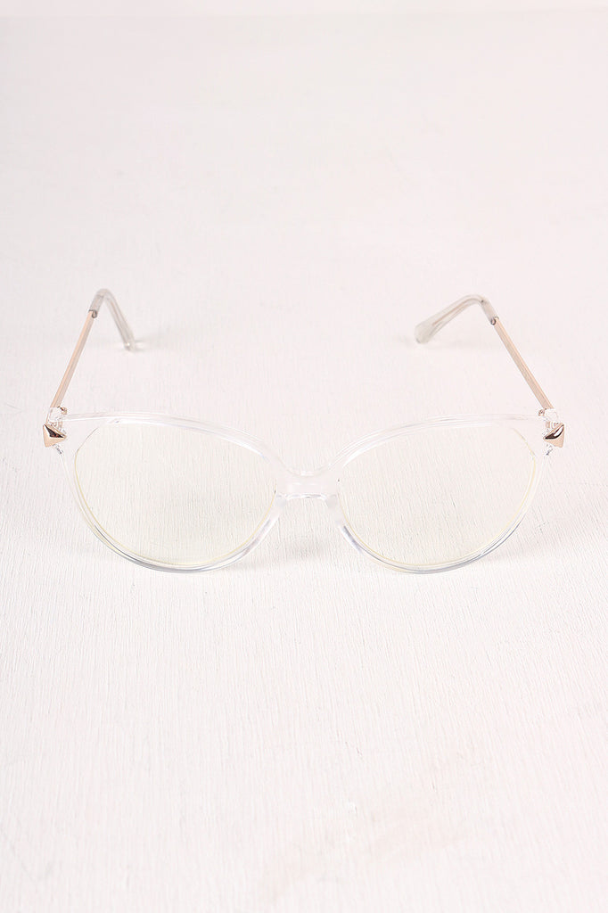 Classic Clear Lens Round Glasses