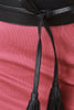 Skinny Tie Tassel Obi Wrap Belt