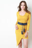 Skinny Tie Tassel Obi Wrap Belt