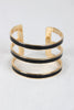 Open Stripe Cuff