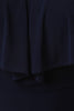 V Neck Ruffle Trim Wide Leg Jumpsuit