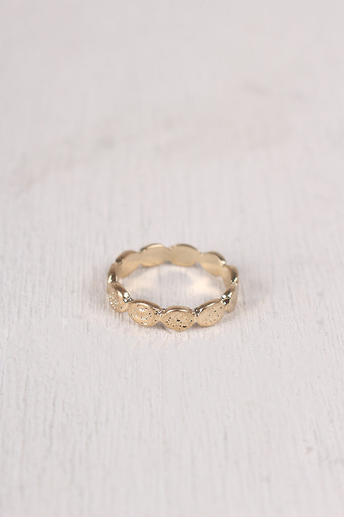 Multi Colored Triple Ring Set