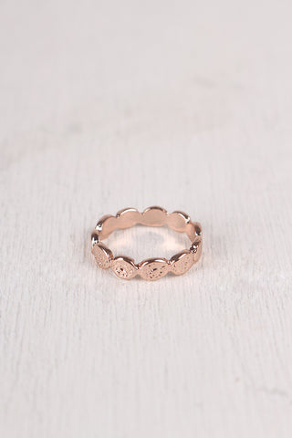 Multi Colored Triple Ring Set