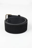 Simple Vegan Suede Wide Belt