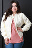 Zip Up Bomber Jacket
