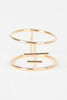 Double Band Parallel Bar Ring