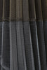 Metallic Sheer Accordion Midi Skirt