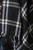 Textured Plaid Long Sleeve Cardigan
