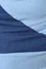 Geo Block Denim Mini Skirt