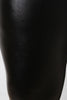 Stretchy Sleek Vegan Leather Leggings