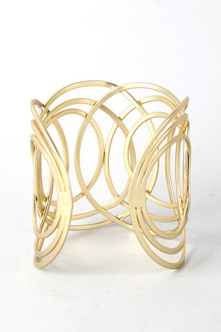 Ring Loops Cuff Bracelet