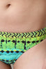Bohemian Print High Neck Bikini Set
