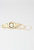 Rhinestone Accent Watch and Bracelet Set