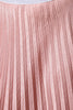 Silky High Waisted Pleated Midi Skirt