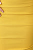 Stretchy High Waisted Side Slit Midi Skirt