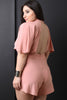Keyhole Cutout Butterfly Romper