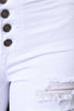 High Waisted Button-Up Skinny Jeans