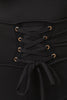 Corset Lace-Up Jumpsuit