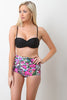 Tropical Floral High Waist Bikini Set