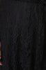 Lace Sleeveless Tie-Waist Fit And Flare Dress