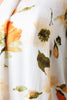 Textured Floral Print Open Front Cardigan