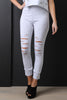 French Terry Slashed Jogger Pants