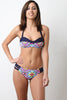 Printed Halter Bikini Set