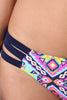 Printed Halter Bikini Set