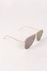 Fresh Mirrored Lens Aviator Sunglasses