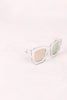 Mirrored Lens Wayfarer Sunglasses