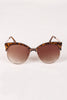 Tinted Round Clubmaster Sunglasses