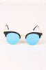 Round Clubmaster Sunglasses