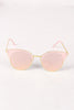 Round Clubmaster Sunglasses