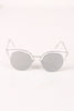 Round Clubmaster Sunglasses