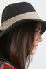 Linen Bow Straw Sun Hat