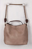 Chain Strap Two In One Wide Tote Bag