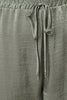 Satin High Waisted Jogger Pants