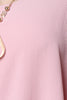 Poncho Self-Tie Sleeve Necklace Midi Dress