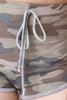 Camouflage Terry Cloth Running Shorts
